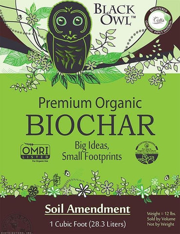 Black Owl - Premium Organic Biochar